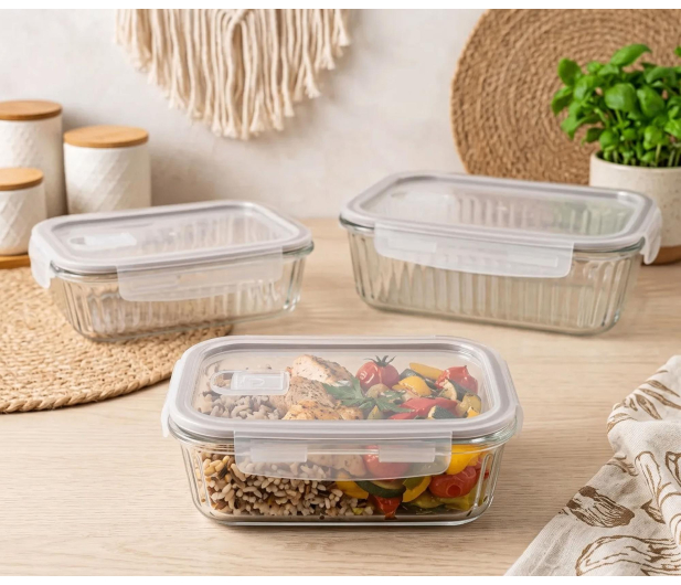 Altom Fresh Relief pojemnik z pok. prostokątny 0,65l 18x13x6cm tau - 1580552 - zdjęcie 8